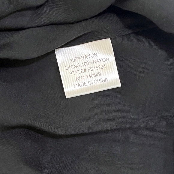 Modcloth Frock Shop Floral Roses Dress Large - Picture 6 of 10